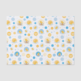 Seda Papel de Tecido de Presente de Bath de Pato Amarel