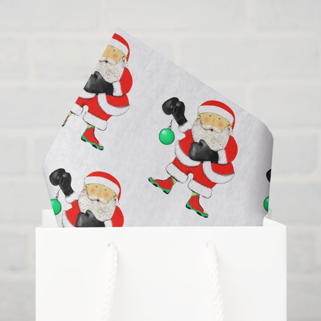 Seda Papel de Tecido de Presente de Natal de Luta em Ca (Sacola de presentes)