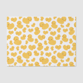 Seda Papel de Tecido de Presente Padrão Pato Amarelo