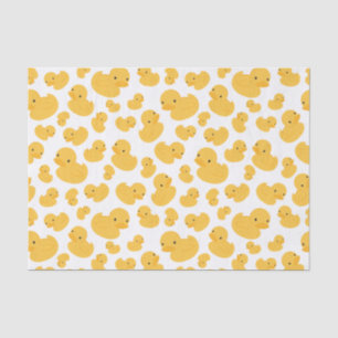 Seda Papel de Tecido de Presente Padrão Pato Amarelo