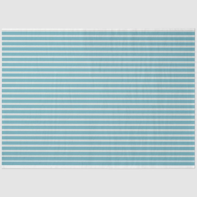 Seda Papel de Tecido de Quebra Azul com Presente (Frente )