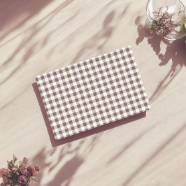 Seda Papel de Tecido de Xadrez de Búfalo