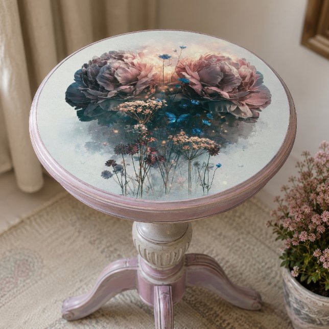 Seda Papel de Tecido Decoupage Buquê Rosa Empoeirado Ne (Criador carregado)