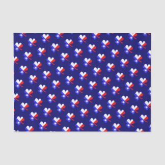 Seda Papel de Tecido do Texas Clover