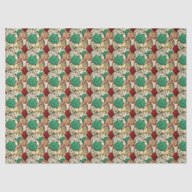 Seda Papel de Tecido do Vintware (Frente )