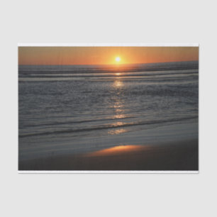 Seda Papel de Tecido Fotográfico Sunset na Costa do Ore