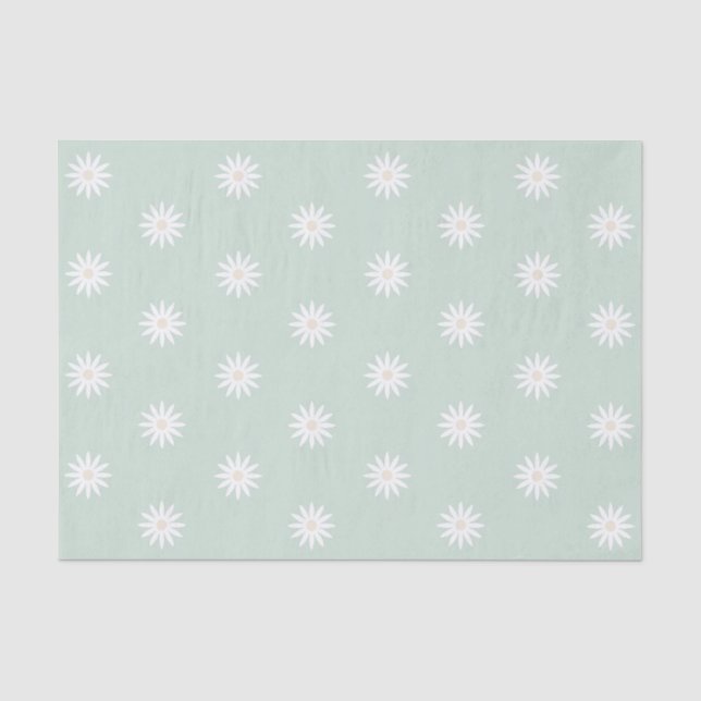 Seda Papel de Tecido Funky Daisy (Frente )