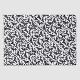 Seda Papel de Tecido Halloween Vampiro Bats