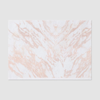 Seda Papel de Tecido Luxo Marble Dourado rosa