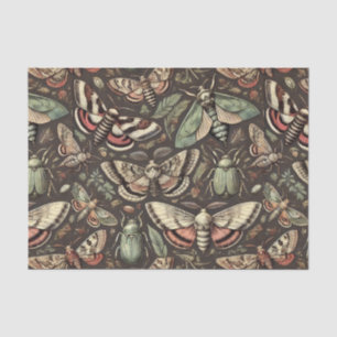 Seda Papel de Tecido Mágica e Escarlate Inspirado na