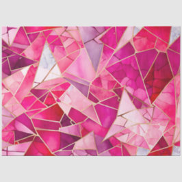 Seda Papel de tecido musácico de vidro colorido