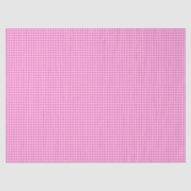 Seda Papel de tecido para Bolinhas cor-de-rosa (Frente )