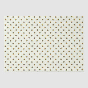 Seda Papel de tecido para Chá de fraldas de abelhas