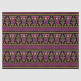 Seda Papel de Tecido para Decodificação de Arte Roxo e 