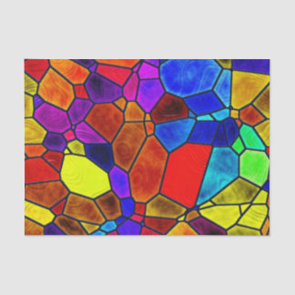 Seda Papel de Tecido para Decoupage de Vidro Estreito