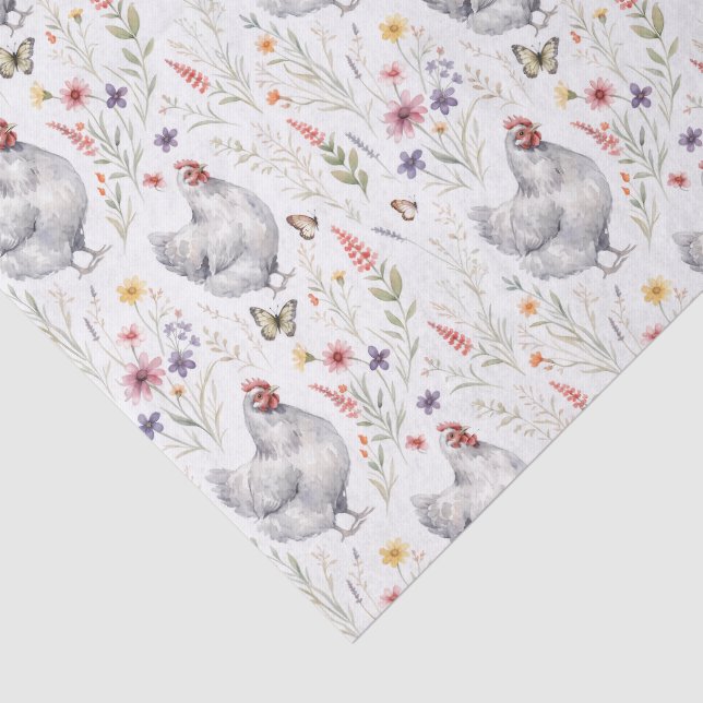 Seda Papel de Tecido para Embalagem de Fazenda Cinza Ga (Detalhes)
