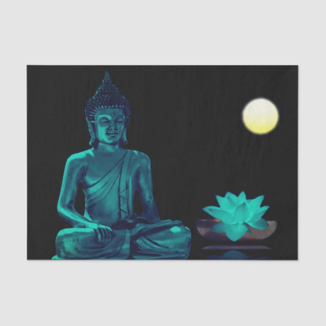 Seda Papel de Tecido para Presente Buda (Frente )