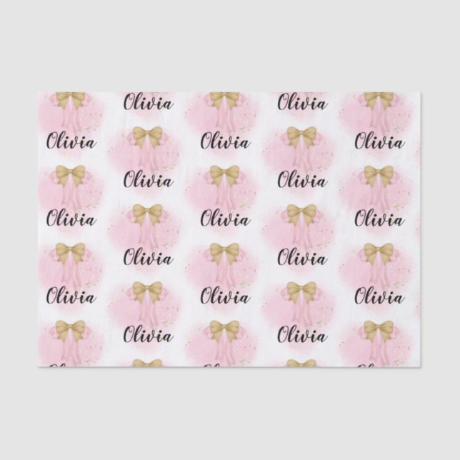 Seda Papel de Tecido Personalizado da Princesa (Frente )