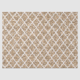 Seda Papel de tecido quatrefoil, de coloração clara