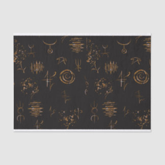 Seda Papel de Tecido Sinal de Bruxa