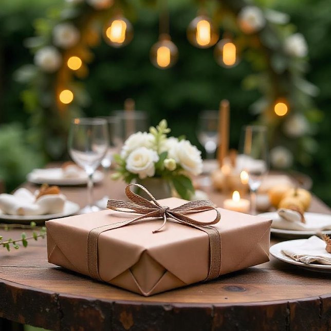 Seda Papel de Tecido Sólido Mocha Mousse (Solid Color Mocha Mousse Tissue Paper)