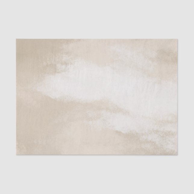 Seda Papel de Tecido Sombreado de Creme (Frente )