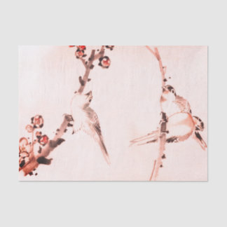 Seda PAPEL DE Tecido SPARROY CHERRY BLOSSOM