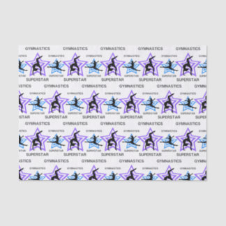 Seda Papel de Tecido Superstar da Ginástica