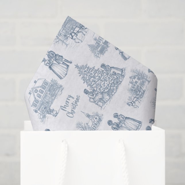Seda Papel de Tecido Toile Negro Americano, Afrocêntric (Sacola de presentes)