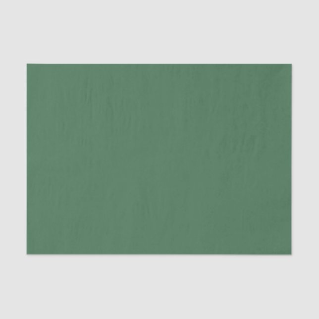 Seda Papel de Tecido Verde Sólido Corido Caçador (Frente )