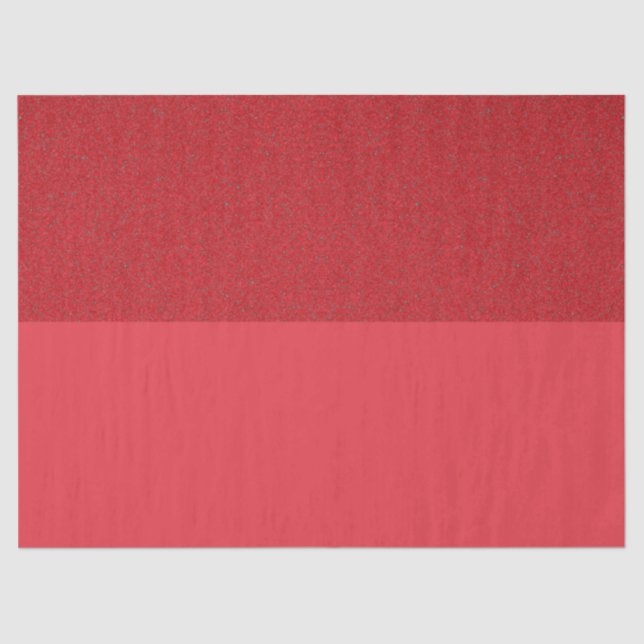Seda Papel de Tecido Vermelho De Tomate (Personalizado) (Frente )