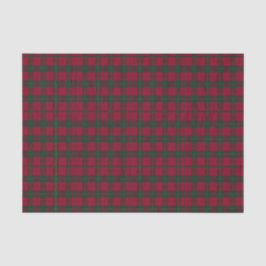Seda Papel de Tecido Xadrez Vermelho e Verde