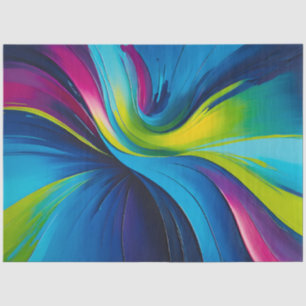 Seda Papel de tecidos coloridos para pintura a óleo
