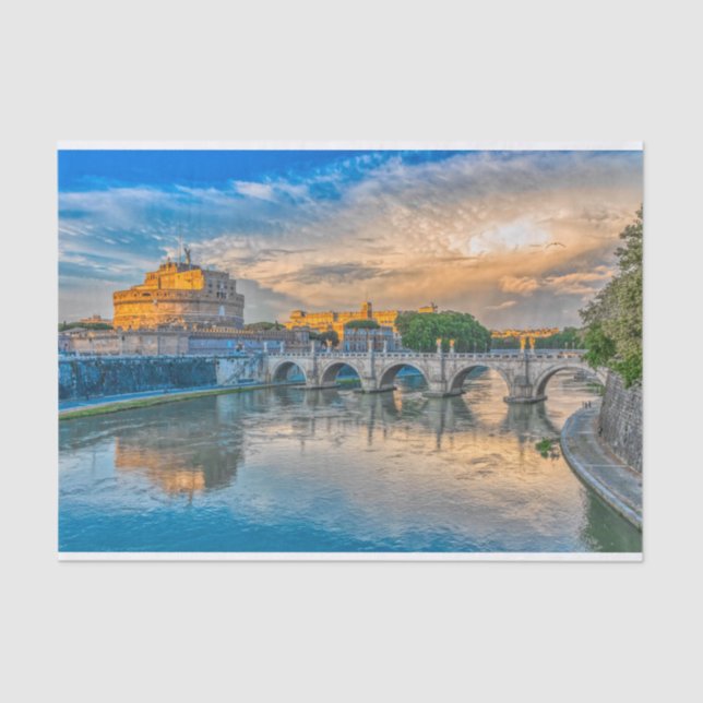 Seda papel de tecidos da itália (Frente )