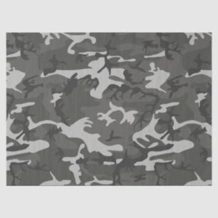 Seda Papel de tecidos de camuflagem para cinzas