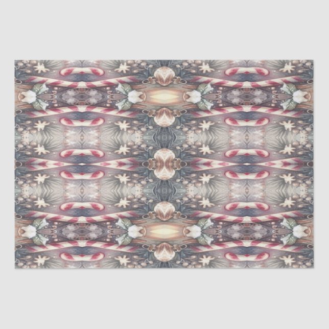 Seda Papel de tecidos de férias no inverno (Frente )