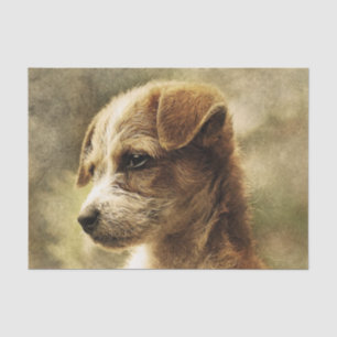 Seda Papel de tecidos de filhotes de cachorrinhos elega