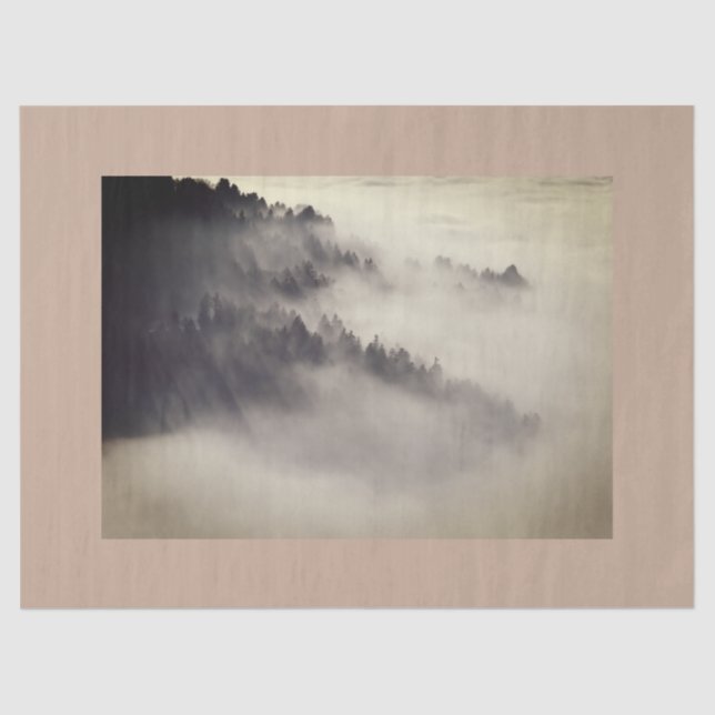 Seda Papel de tecidos de montanha hermeticamente tritur (Frente )