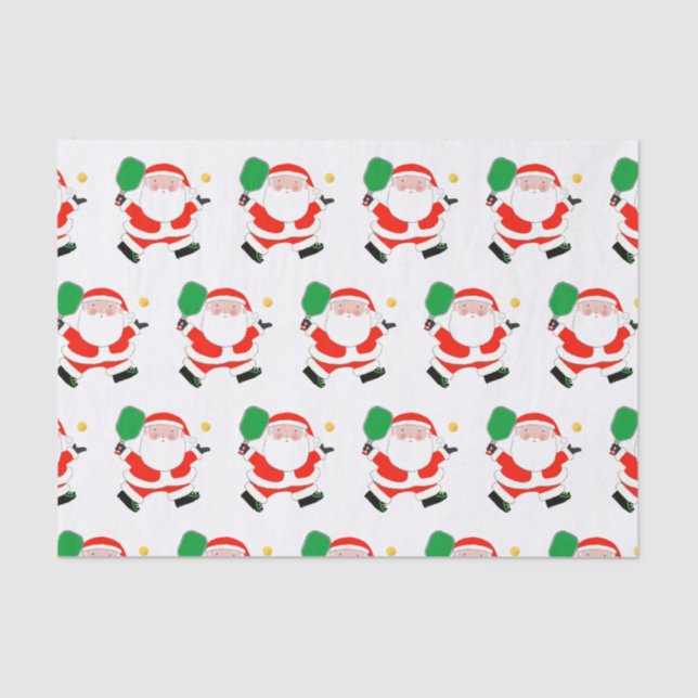 Seda Papel de tecidos de Natal de Pickleball (Frente )
