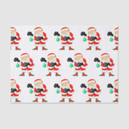 Seda Papel de tecidos para presentes de Natal in a box