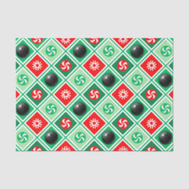 Seda Papel de tecidos para presentes de Natal nas bolic