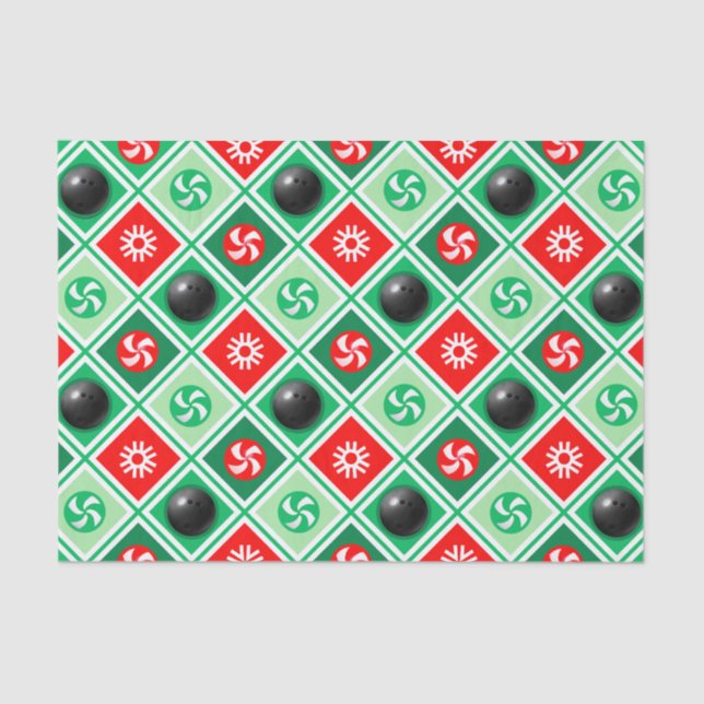 Seda Papel de tecidos para presentes de Natal nas bolic (Frente )