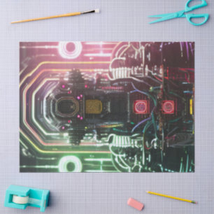 Seda Papel de tecidos Robot 1