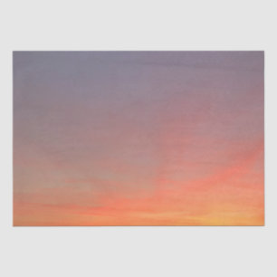 Seda Papel de Tecidos Sunset Brilhantes