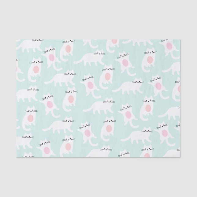 Seda Papel de Teclado Azul (Frente )