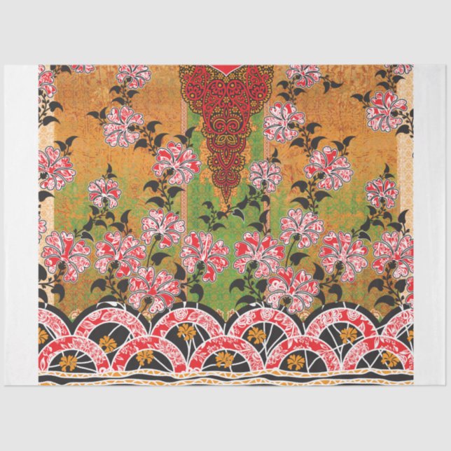 Seda Papel decorativo | Quebra de Presente Exclusiva (Frente )