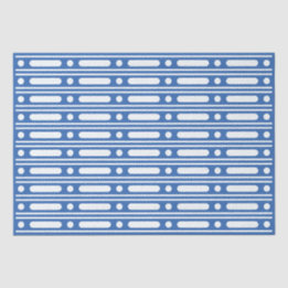Seda Papel Decoupage com Pontos de Relevo de Osso Azul