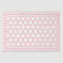 Papel Decoupage de Osso com Relevo Moderno Rosa