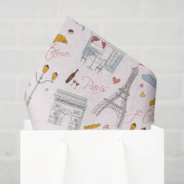Seda Papel Decoupage de Paris, Torre Eiffel