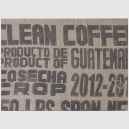 Seda Papel Decoupage do Mobiliário de Café